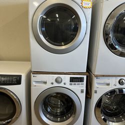 Washer & Electric Dryer Set – Excellent Condition – 90 Day Warranty – Delivery - LG