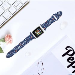 Christmas Watch Band Compatible with Apple Watch Band 42mm 44mm 45mm, 38mm 40mm 41mm for Women Men