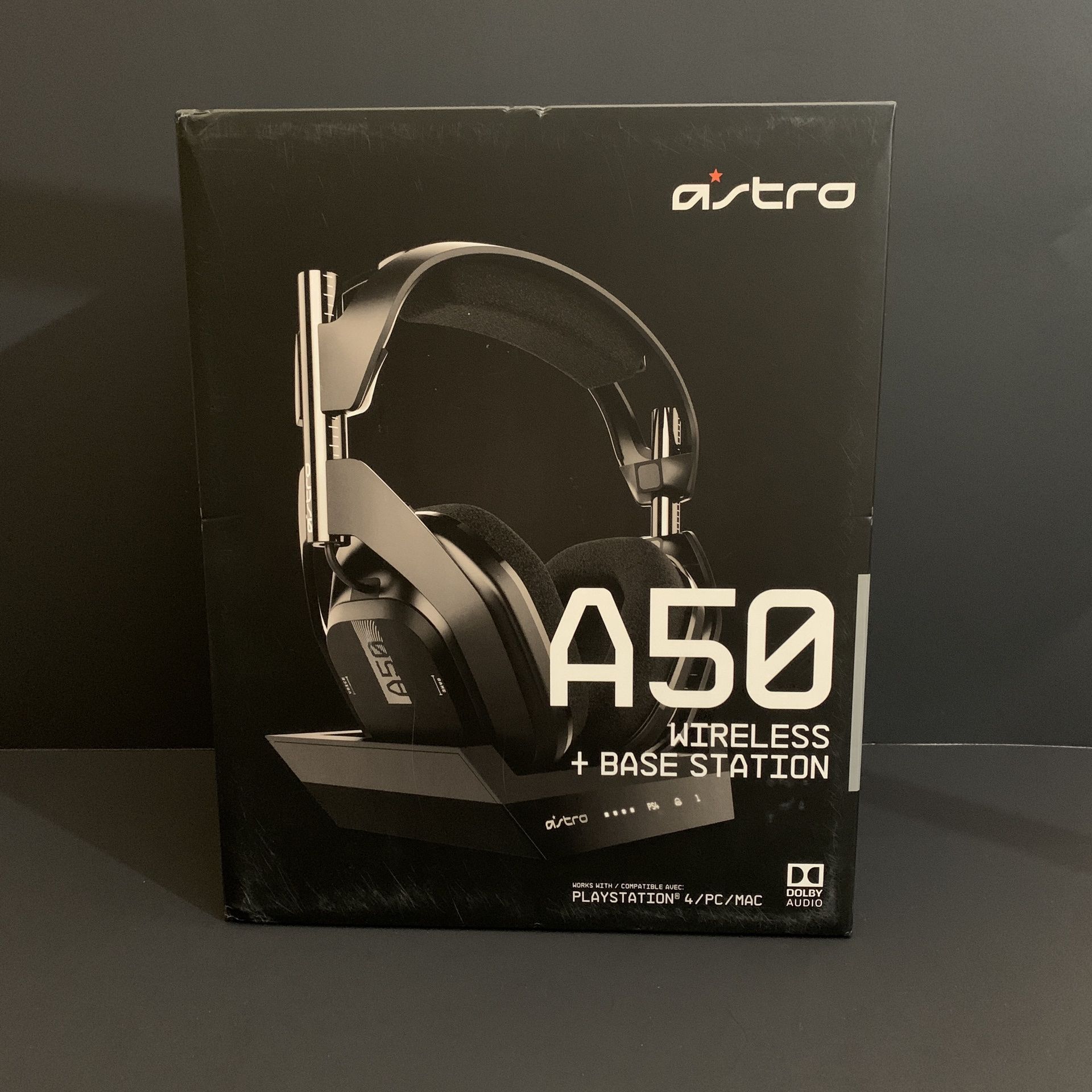 Astro A50 Wireless Gaming Headset + Base Station for PS4/MAC/PC