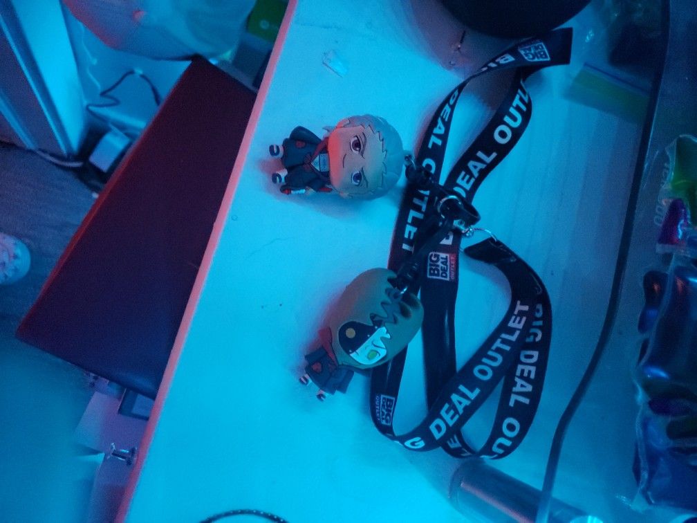 Mini Keychain 3D Naruto Charaters