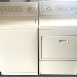 Washer and Dryer 