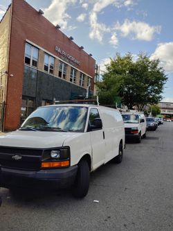 Chevrolet Express 1500  Cargo Van White
