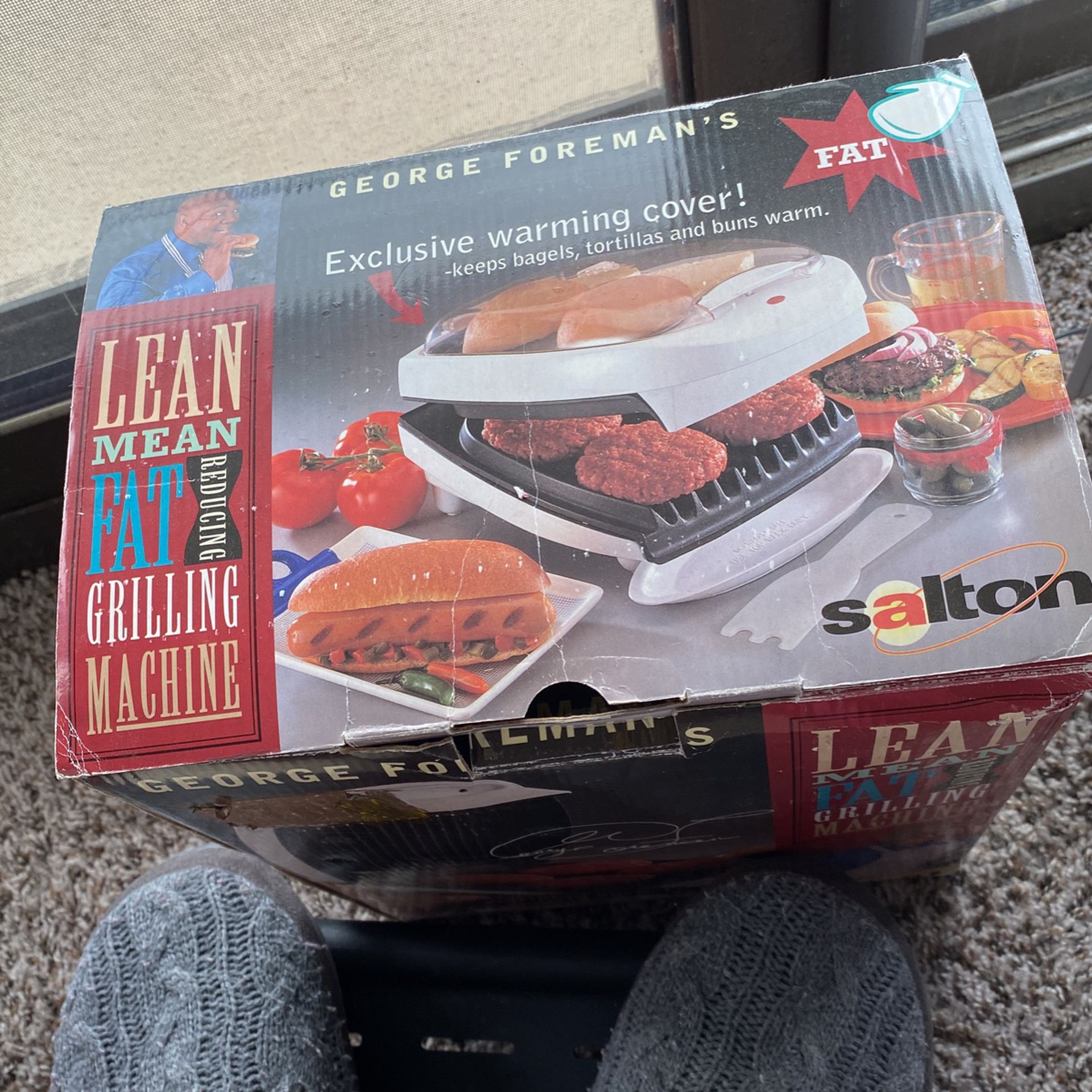 A New George foreman's Grilling Machine