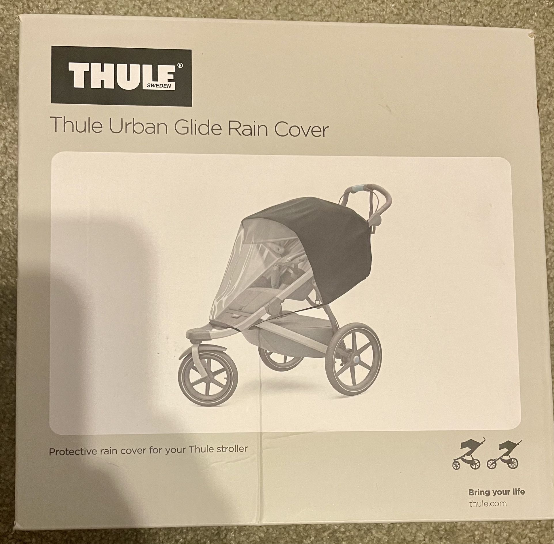 Thule Protective Rain Cover For Thule Stroller 