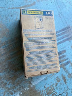 Square D FA100F 100 Amp 600VAC Type 1 Series E02 Circuit Breaker Enclosure