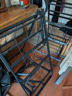 Easy metal bed frame -full