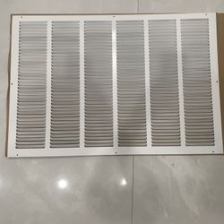 New  30 x 20” steel AC return grill