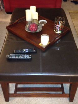 Coffee Table / Ottoman & 2 Side Tables