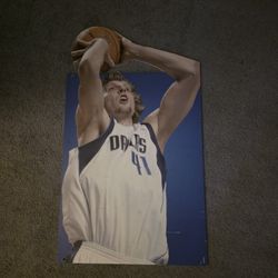 Dirk Nowitzki Cut Out 