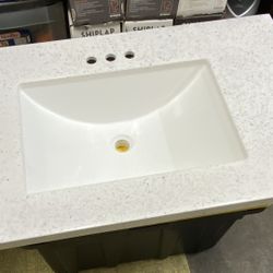 New Bathroom Vanity Countertop