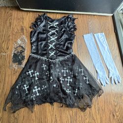 Halloween Costume Dark Angel Ladies S 4-6