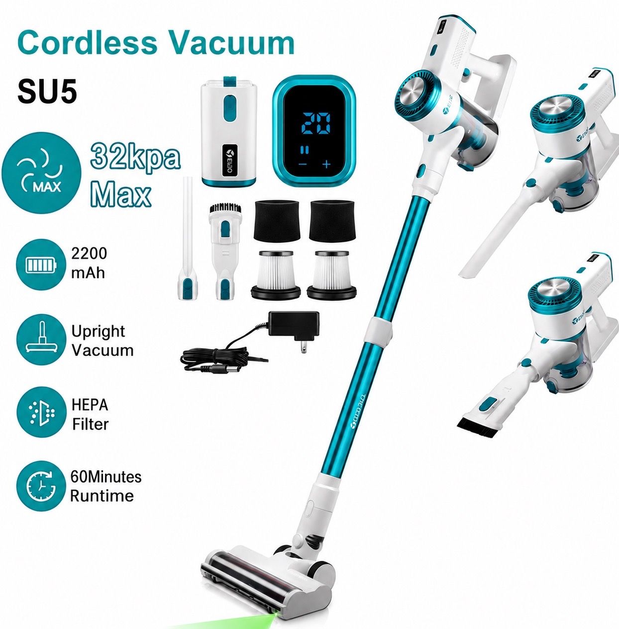 32 PKA Vacuum Stick- New In box