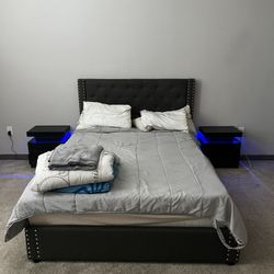 Queen Bed And Bedframe