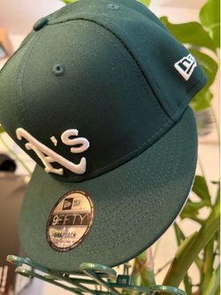 Oakland Athletics Ballcap, Forest Green and white SnapBack NewEra