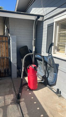 punching bag with stand