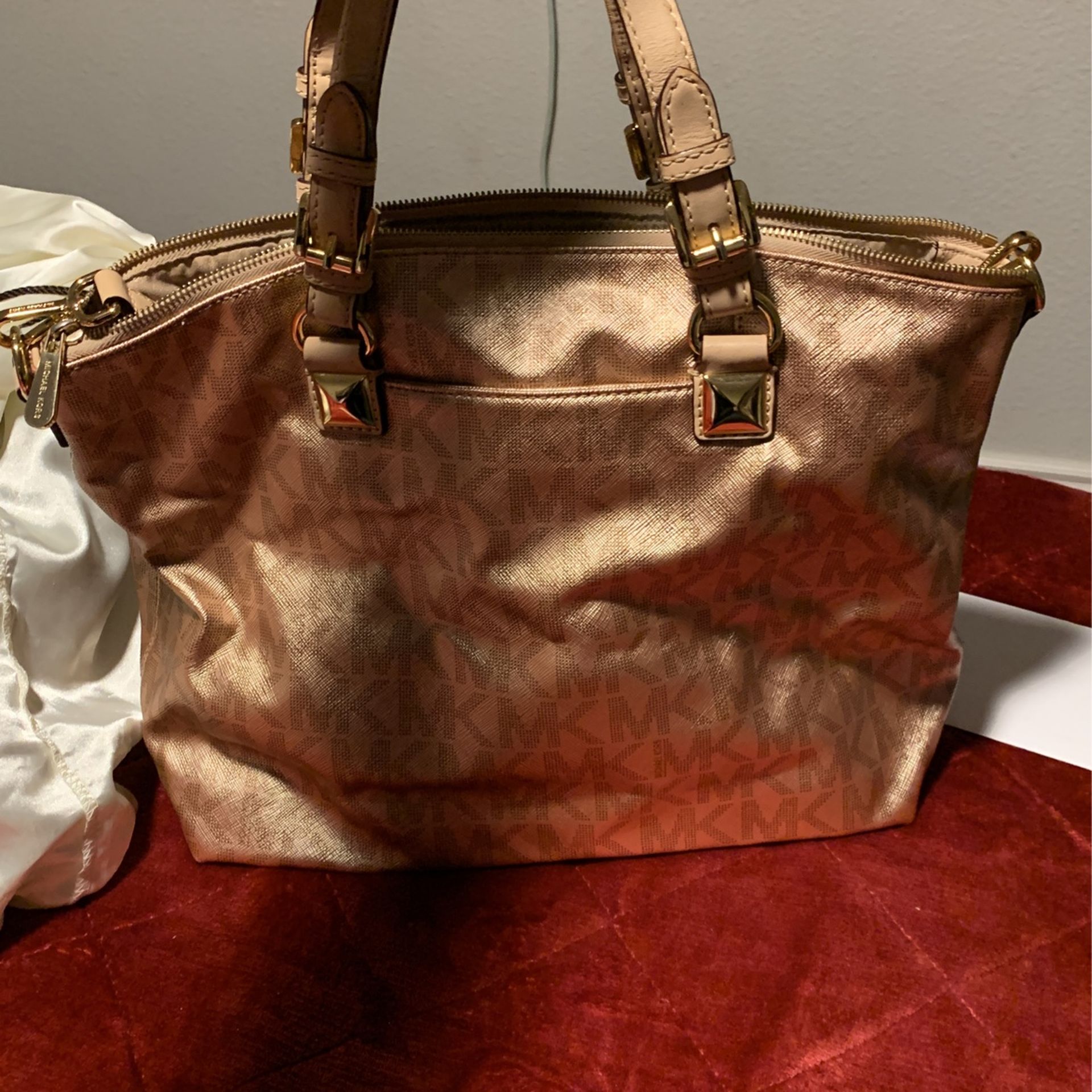 Rose Gold Mk Tote Limited Edition