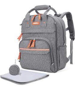Diaper Bag Backpack Mommy Baby Bags for Girls Boys Multifunction Large Laptop Travel Backpack Mom Dad Diaper Bag Tote with Changing Pad Waterproof Fas