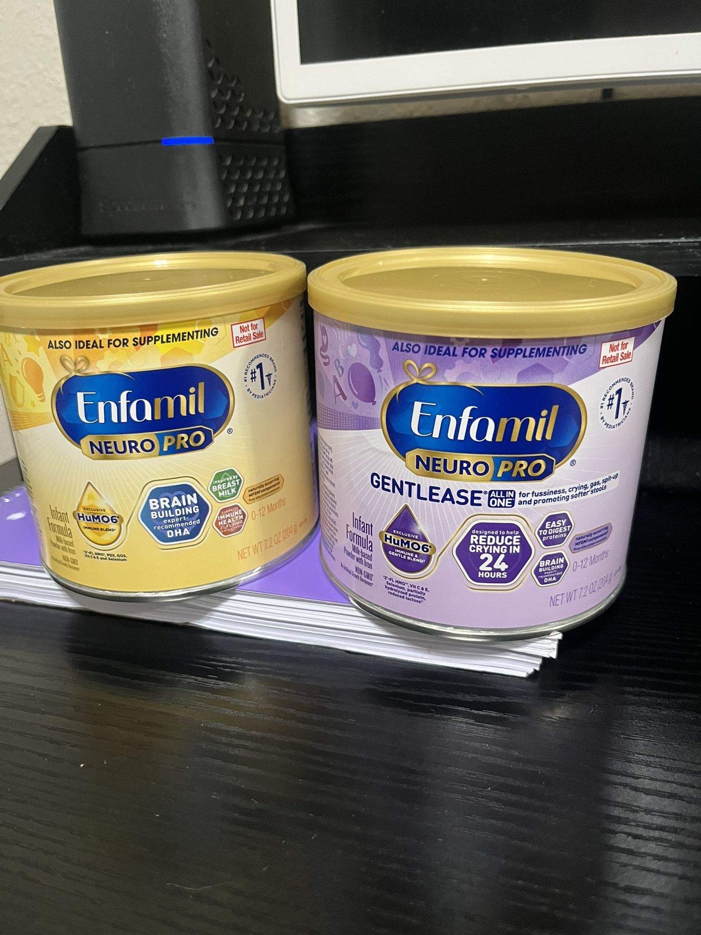Enfamil 7.2oz Cans New