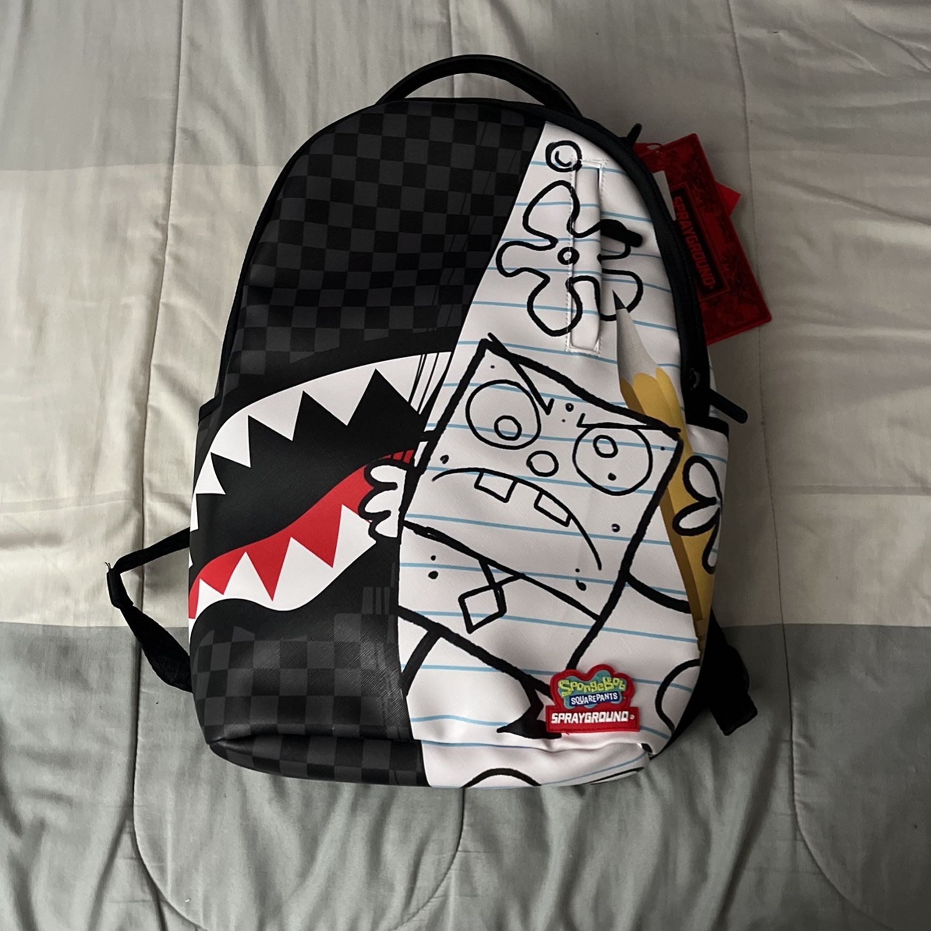 *LIMITED EDITION* Doodle Bob Sprayground Backpack (120$ OBO)