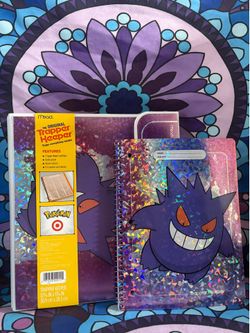 Pokemon Binder & Notebook