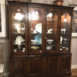 Mahogany China Cabinet