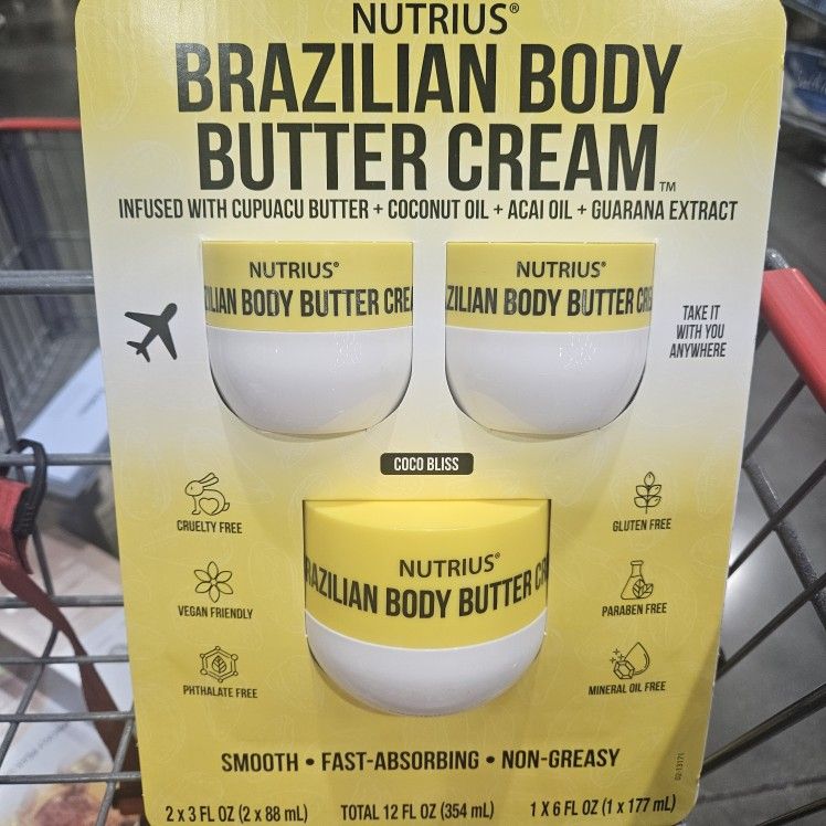 Nutrius Brazilian Body Cream