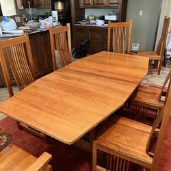 Handcrafted Amish Dining Set