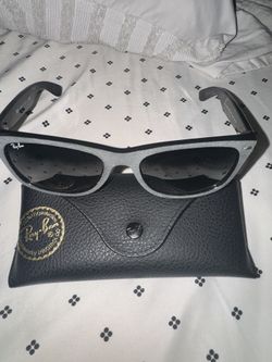 Grey Suede Ray Band Glasses For Men