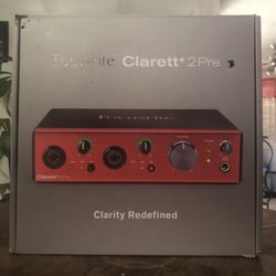 Focusrite Clarett+ 2pre