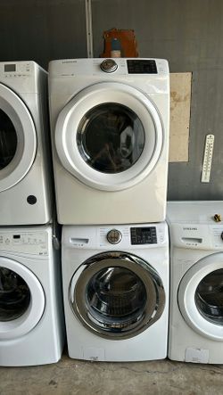 Samsung Front Load Set - Large Capacity Sensor Dry