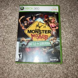 Monster Madness Battle For Suburbia Xbox 360