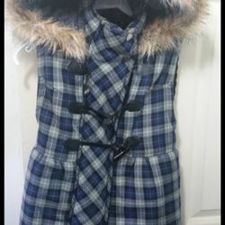 Women New Vest  With Hoodie /Chaleco De Mujer  M Nuevo 