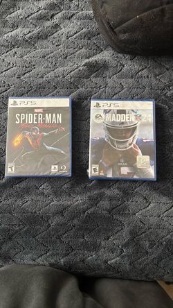 PS5 Spider-Man Miles Morales & Madden 24 Bundle
