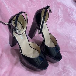 Black Platform Heels