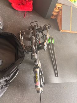 TenPoint Crossbow with Scope and Arrows