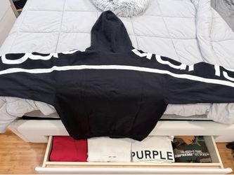 Supreme zipper hoodie