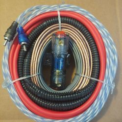 BLAUPUNKT 8 AWG CCA AMP INSTALL  WIRE KIT 1000 W