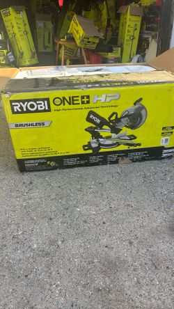 Ryobi PBLMS01K 18V Brushless Cordless 10" Sliding Compound Miter Saw - Brand New