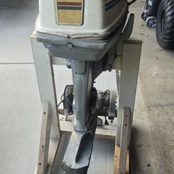  35hp Evinrude Outboard Boat Motor