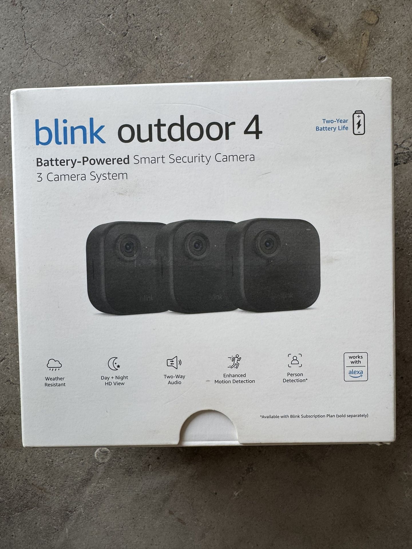 Brand New Blink Outdoor Cameras