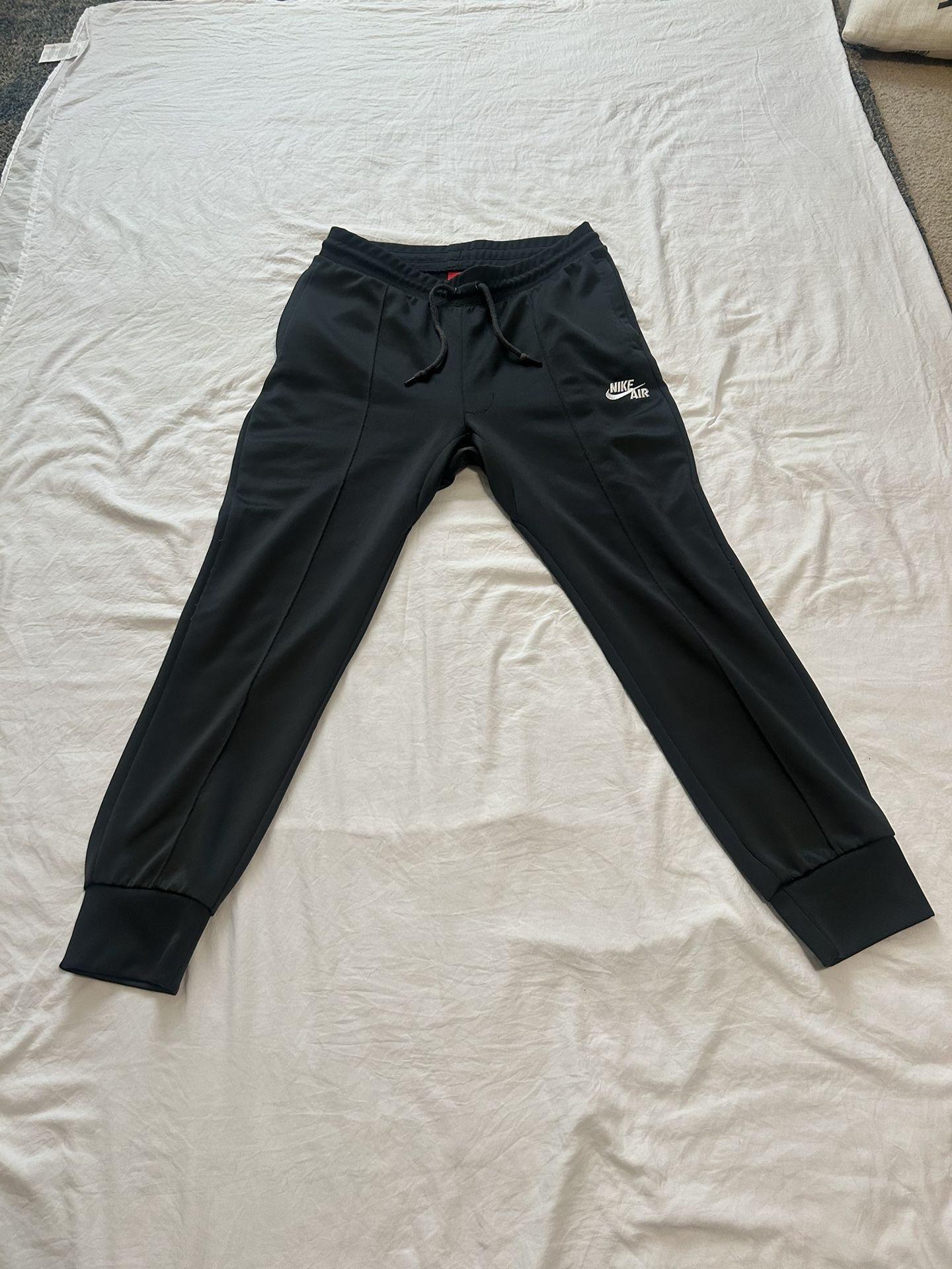 Black Nike Air Zip Pocket Joggers (M)