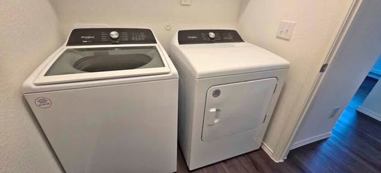 Whirlpool washer and dryer
