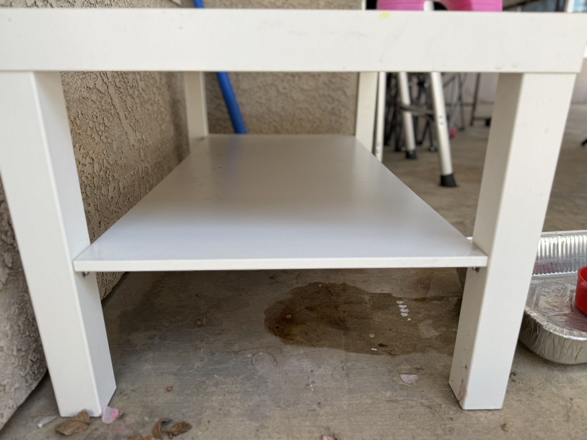 White Table