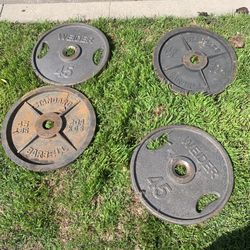 45 Plates & Bar