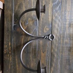 Wrought Iron Candle Holder