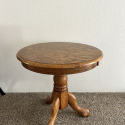 Solid Wood Side Table 