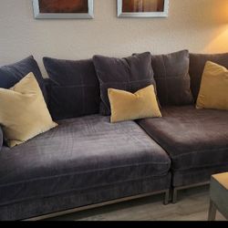 Extra Large 2 PC Sectional Sofa