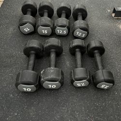7.5-15lb Dumbbell Set Weights 