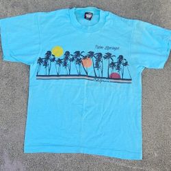 Vtg Palm Springs California Single Stitch T-shirt