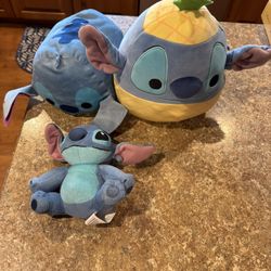 Disney Lilo and stitch plush bundle shipping available